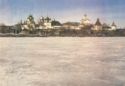 Rostov. View of the Rostov Kremlin on the part of Lake Nero